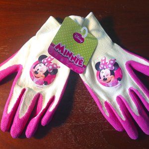 Brand New Girls Minnie Mouse Gripping Gloves
